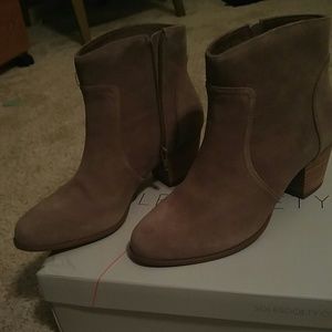 Brand new sole society romy booties taupe